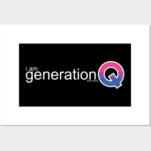 Generation Q Bi Posters and Art